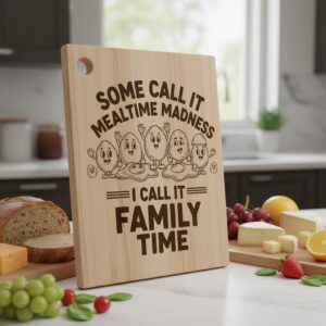 Breakfast Bundle with 21 Funny Kitchen Designs for Charcuterie Board Engraving
