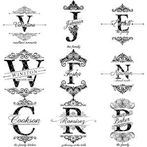 Charcuterie Board Designs, 53 Monogram Bundle, Personalized Family Name Engraving