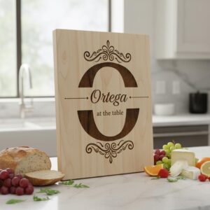 Charcuterie Board Designs, 53 Monogram Bundle, Personalized Family Name Engraving