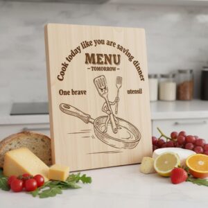 Charcuterie Board Engraving File, Funny Vegetable Workout, Personalized Fitness Gift