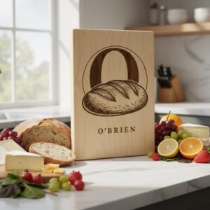 Chef Animal Monogram Bundle, Vintage Engraving Designs for Family Name Charcuterie