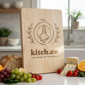 Engraving File Bundle 20 Cozy Kitchen Designs for Charcuterie Boards and Cookbooks