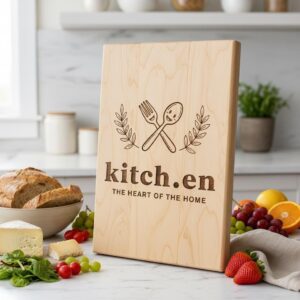 Engraving File Bundle 20 Cozy Kitchen Designs for Charcuterie Boards and Cookbooks