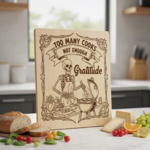 Funny Animal Noodle Charcuterie Engraving Bundle Vintage Kitchen Humor Designs