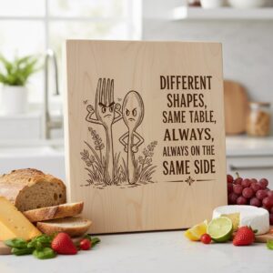 Funny Charcuterie Board Designs, Engraving Files for Quirky Kitchen Decor