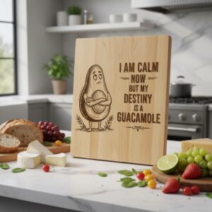 Funny Charcuterie Board Designs, Engraving Files for Quirky Kitchen Decor