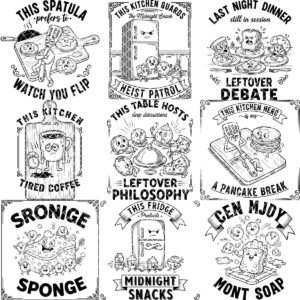 Funny Kitchen Humor Bundle, Charcuterie Board Engraving Designs, 20 Styles