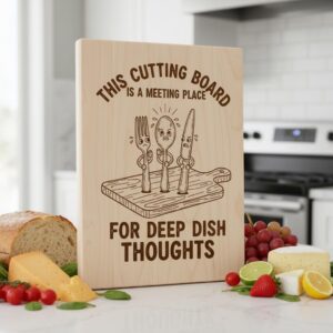 Funny Kitchen Humor Bundle, Charcuterie Board Engraving Designs, 20 Styles