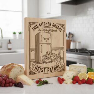 Funny Kitchen Humor Bundle, Charcuterie Board Engraving Designs, 20 Styles