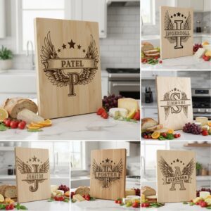 Heraldic Monogram Bundle, Family Crest Designs, Vintage Charcuterie Engraving Art