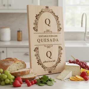 Monogram Engraving Files, Vintage Frames for Charcuterie Boards, Family Name Art