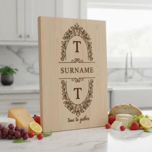 Monogram Engraving Files, Vintage Frames for Charcuterie Boards, Family Name Art