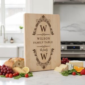 Monogram Engraving Files, Vintage Frames for Charcuterie Boards, Family Name Art