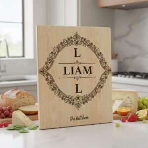 Monogram Engraving Files, Vintage Frames for Charcuterie Boards, Family Name Art