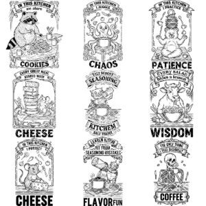 Vintage Engraved Board Design, Charcuterie Laser Template, Funny Animal Family Decor