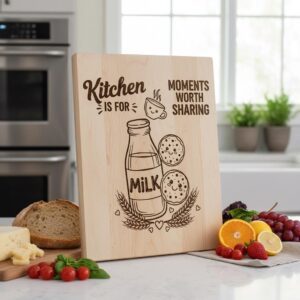 Whimsical Bread Board Engraving Bundle, Funny Charcuterie, Family Name Decor