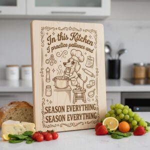 Animal Chef Board Engraving Designs Bundle, 20 Kitchen Charcuterie Files