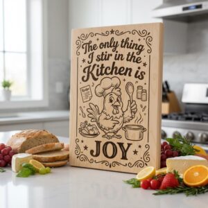 Animal Chef Board Engraving Designs Bundle, 20 Kitchen Charcuterie Files