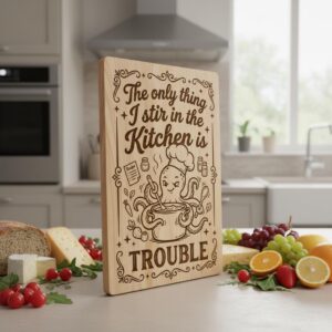 Animal Chef Board Engraving Designs Bundle, 20 Kitchen Charcuterie Files