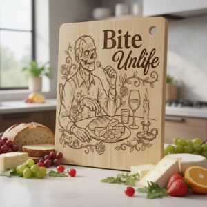 Animal Chef Designs Bundle, Kitchen Engraving Files, Laser Art for Charcuterie Board