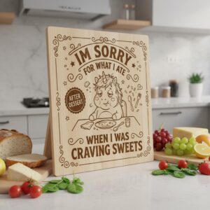 Charcuterie Board Designs, Funny Kitchen Vintage Cartoon Art for Laser Engraving