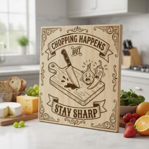 Charcuterie Board Engraving Bundle, 21 Funny Kitchen Designs, Chopping Board Art