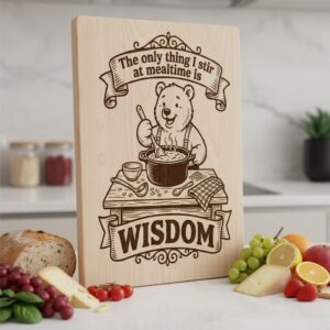Charcuterie Board Engraving Bundle, Whimsical Vintage Line Art, Animal Chef Banner