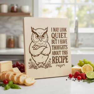 Charcuterie Board Engraving File, Funny Animal Quote, Kitchen Decor Digital Download