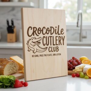 Charcuterie Board Engraving File, Funny Kitchen Animal Art Bundle, Serving Board