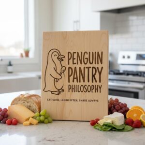 Charcuterie Board Engraving File, Funny Kitchen Animal Art Bundle, Serving Board