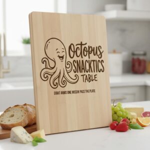 Charcuterie Board Engraving File, Funny Kitchen Animal Art Bundle, Serving Board