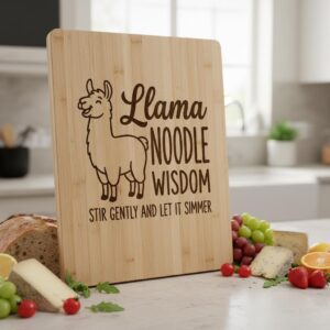 Charcuterie Board Engraving File, Funny Kitchen Animal Art Bundle, Serving Board