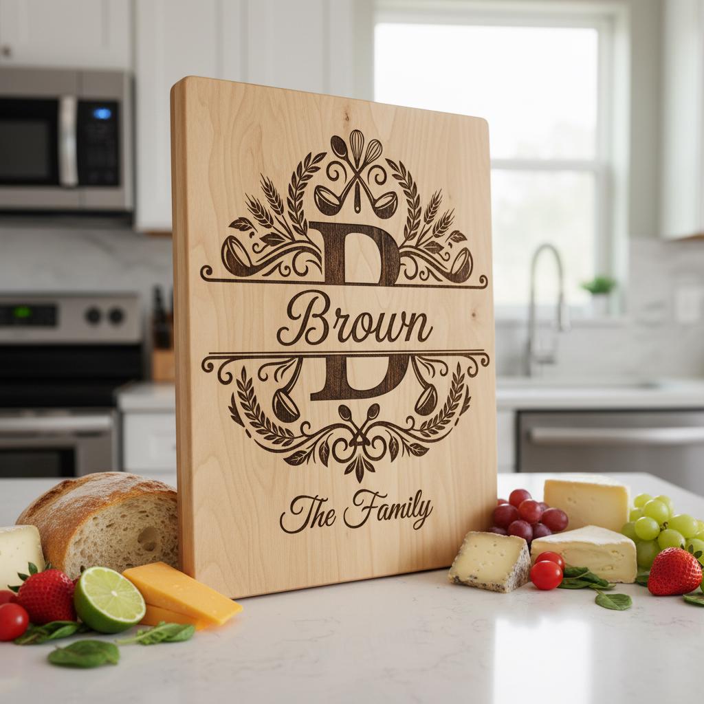 Elegant Alphabet Surname Monogram Bundle, Engraving Ready Family Name Designs