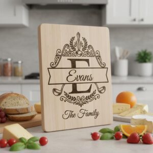 Elegant Alphabet Surname Monogram Bundle, Engraving Ready Family Name Designs
