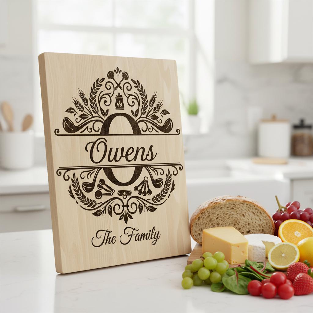 Elegant Alphabet Surname Monogram Bundle, Engraving Ready Family Name Designs