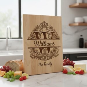Elegant Monogram Bundle, Family Name Engraving Files for Boards and Wood Signs
