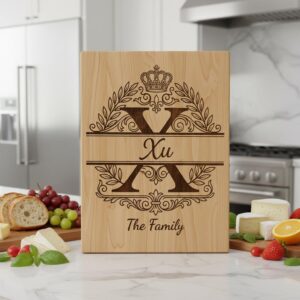 Elegant Monogram Bundle, Family Name Engraving Files for Boards and Wood Signs