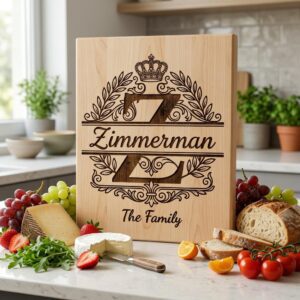 Elegant Monogram Bundle, Family Name Engraving Files for Boards and Wood Signs