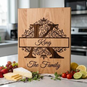 Monogram Engraving Designs, Custom Family Name, Alphabet Surname Banners