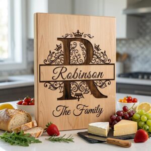 Monogram Engraving Designs, Custom Family Name, Alphabet Surname Banners