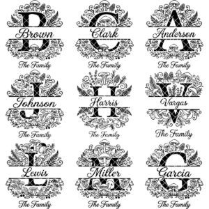 Mushroom Forest Kitchen Design, Custom Family Name Board, Laser Monogram Set