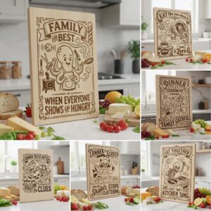 Vintage Grumpy Animal Badge Bundle, Charcuterie Engraving Digital Download