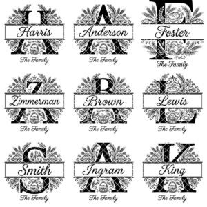 Chopping Board Engraving Bundle, Custom Family Name, Homestead Bread Crest