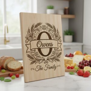 Monogram Bundle, Custom Family Name Logo, A to Z Surname Engraving File