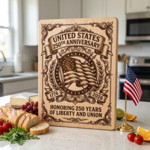 Patriotic 250th Anniversary Engraving Designs, 10 Pack, American Symbols