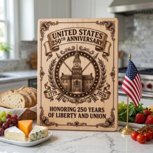 Patriotic 250th Anniversary Engraving Designs, 10 Pack, American Symbols