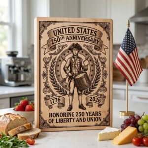 Patriotic 250th Anniversary Engraving Designs, 10 Pack, American Symbols
