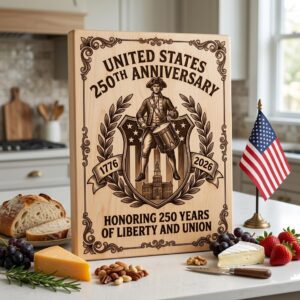 Patriotic Bundle, 250th Anniversary Board Designs, Laser Engraving, July 4
