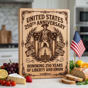 Patriotic Bundle, 250th Anniversary Board Designs, Laser Engraving, July 4