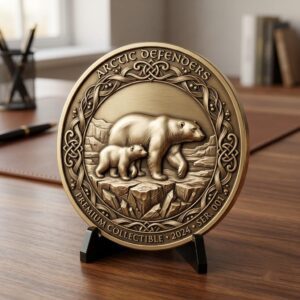 Christmas Log Cabin Coin Laser Engraving Design, Winter 3D Relief Depth Map
